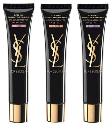 ysl top secrets cc cream apricot|YVES SAINT LAURENT .